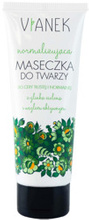 VIANEK Normalizująca maseczka do twarzy do cery tłustej i normalnej 75ml