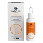BasicLab Esteticus Antyoksydacyjne serum wzmacniające 1%Ergotioneiny, 10%Kompleksu diglukozydu, Kwasu galusowego, 3%Kompleksu senolitycznego, EGCG - Blask i Elastyczność Dzień/Noc 30ml