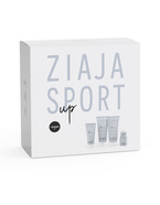 Ziaja Sport Up Zestaw prezentowy - Antyperspirant i serum 60ml + Szampon i żel pod prysznic 200ml + Krem do rąk i stóp 100ml + Balsam do ciała i odżywka do włosów 200ml