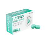 Haspro Moldable Earplugs Formowane zatyczki do uszu wielokrotnego użytku 6 par - Miętowe