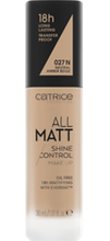 Catrice All Matt Shine Control Podkład matujący  027N Neutral Amber Beige 30 ml