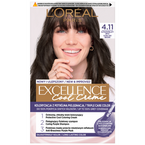 Loreal Excellence Cool Creme Farba do włosów - 4.11 Ultrapopielaty Brąz 192ml