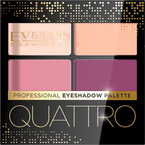 Eveline Cosmetics QUATTRO Eyeshadow Palette Paleta cieni do powiek 03 4x0,8g