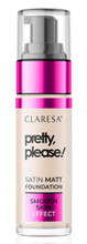 CLARESA Pretty Please Satynowo-matowy podkład do twarzy 01 33g