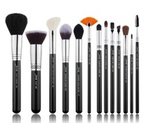 Jessup T301 Zestaw 13 pędzli do makijażu Black/Silver