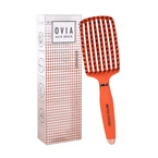 Sister Young Ovia Hair Brush Szczotka do rozczesywania włosów z włosiem z dzika APR1038BV - Pomarańczowa