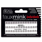 Ardell Faux Mink Individuals Sztuczne rzęsy, kępki bez węzełków - SHORT BLACK 60 sztuk