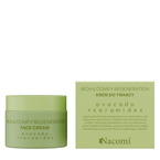 Nacomi Avocado+Ceramides Rich & Comfy Regeneration Krem do twarzy 40ml [DATA WAŻNOŚCI 02.2026]