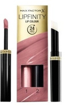 Max Factor Lipfinity Lip Colour Pomadka do ust + Baza nabłyszczająca 001