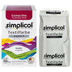 Simplicol Textilfarbe Barwnik do tkanin Fuchsia Pink Ciemny róż Niemiecki 150g