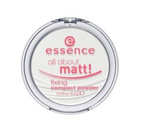 Essence All About Matt Fixing Compact Powder - Prasowany puder matująco – utrwalający Transparentny, 8 g