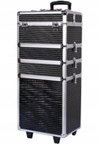 SunOne Kuferek/Walizka XXL Black PASKI