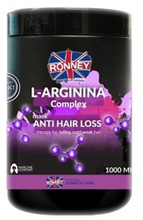 Ronney L-ARGININA Complex Anti Hair Loss Mask Maska do słabych i nadmiernie wypadających włosów 1000ml