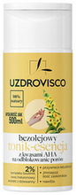 UZDROVISCO Bezolejowy tonik-esencja z kwasami AHA na odblokowanie porów 150ml