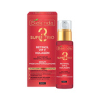 Bielenda Super Trio Retinol+Vit C+Kolagen Aktywnie rewitalizujące Serum przeciwzmarszczkowe Noc 30ml