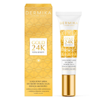 Dermika Luxury Gold 24K Luksusowy krem do skóry wokół oczu esencja młodości dzień/noc 15ml