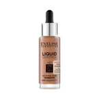 Eveline Liquid HD Drops Podkład matujący do twarzy - 065 TOFFEE 30ml