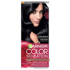 GARNIER Color Sensation Farba do włosów krem koloryzujący - 1.0 Głęboka czerń 110ml