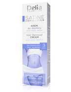 Delia Cosmetics Satine Depilation Krem do depilacji dla skóry normalnej - Nogi, bikini, pachy 100ml