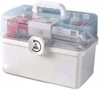 ECARLA CB25 Organizer na leki - Biały