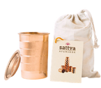 Sattva Kubek miedziany - paski 350ml