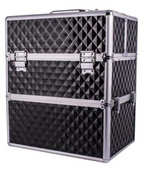 SunOne kuferek/walizka XL czarny - wzorek