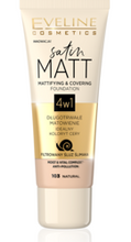 Eveline Cosmetics Satin MATT Matująco-kryjący podkład 4w1 103 Natural 30ml