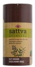 Sattva Naturalna ziołowa henna do włosów Nut Brown 150g