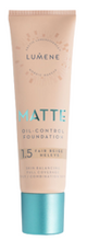 Lumene  Matte Control Podkład matujący 1.5 Fair Beige 30ml