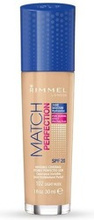 Rimmel Match Perfection -  Podkład do twarzy 102 Light Nude 30ml