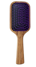 Anwen Hairbrush Drewniana szczotka do włosów Fioletowa