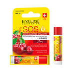 Eveline Cherry S.O.S Odżywczo-regenerujący balsam do ust - Wiśnia