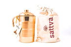 SATTVA Dzbanek miedziany - paski 1950ml