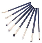 Jessup T486 Zestaw 8 pędzli do makijażu Prussian blue/golden