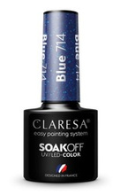 CLARESA Lakier hybrydowy Blue 714 5g