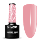 SunOne  Rubber Base Kauczukowa baza hybrydowa Pink #09 5g