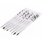 Deni Carte Zestaw pędzli do żelu 8szt