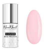 Neonail COVER Base Protein Baza hybrydowa NUDE ROSE 7,2ml