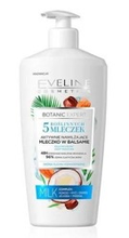 Eveline Botanic Expert Aktywnie nawilżające mleczko w balsamie - 5 roślinnych mleczek 350ml
