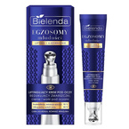 Bielenda Egzosomy Młodości Lifting&Ujędrnienie Liftingujący krem pod oczy redukujący zmarszczki i cienie pod oczami - Cera dojrzała, wrażliwa 15ml