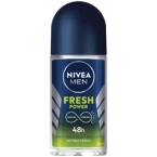 Nivea Men Fresh Power 48H Antyperspirant kulka roll-on 50ml