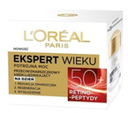 Loreal Ekspert Wieku Przeciwzmarszczkowy krem ujędrniający na dzień 50+  50ml