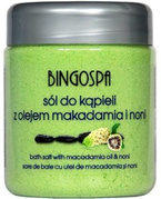 BingoSpa sól do kąpieli z olejem makadamia i noni 580g