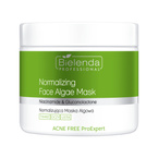 Bielenda Professional Acne Free Proexpert Normalizing Face Algae Mask Normalizująca maska algowa 160g