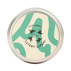 Mydlarnia Cztery Szpaki Okrągła puszka na szampon/odżywkę - kremowo miętowa