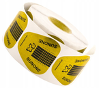 Sunone Szablony formy do paznokci złote - 500 sztuk (rolka)