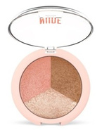 Golden Rose Nude Look Baked Trio Face Powder Wypiekane pudry do twarzy 3w1 19,5g