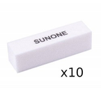 Sunone Polerka do paznokci blok polerski 100/100 - biały (10 sztuk)