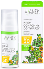 Vianek Normalizujący krem ochronny do twarzy SPF 50 50ml