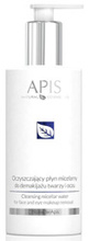 APIS Oczyszczający płyn micelarny do demakijażu twarzy i oczu 300ml